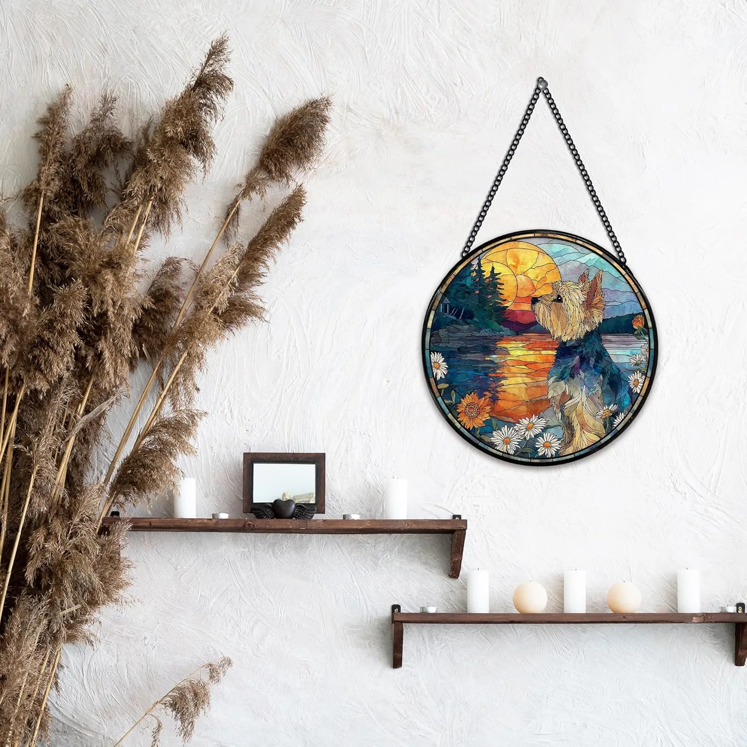 stained glass yorkshire flower 2