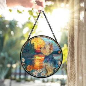 stained glass yorkshire flower 4