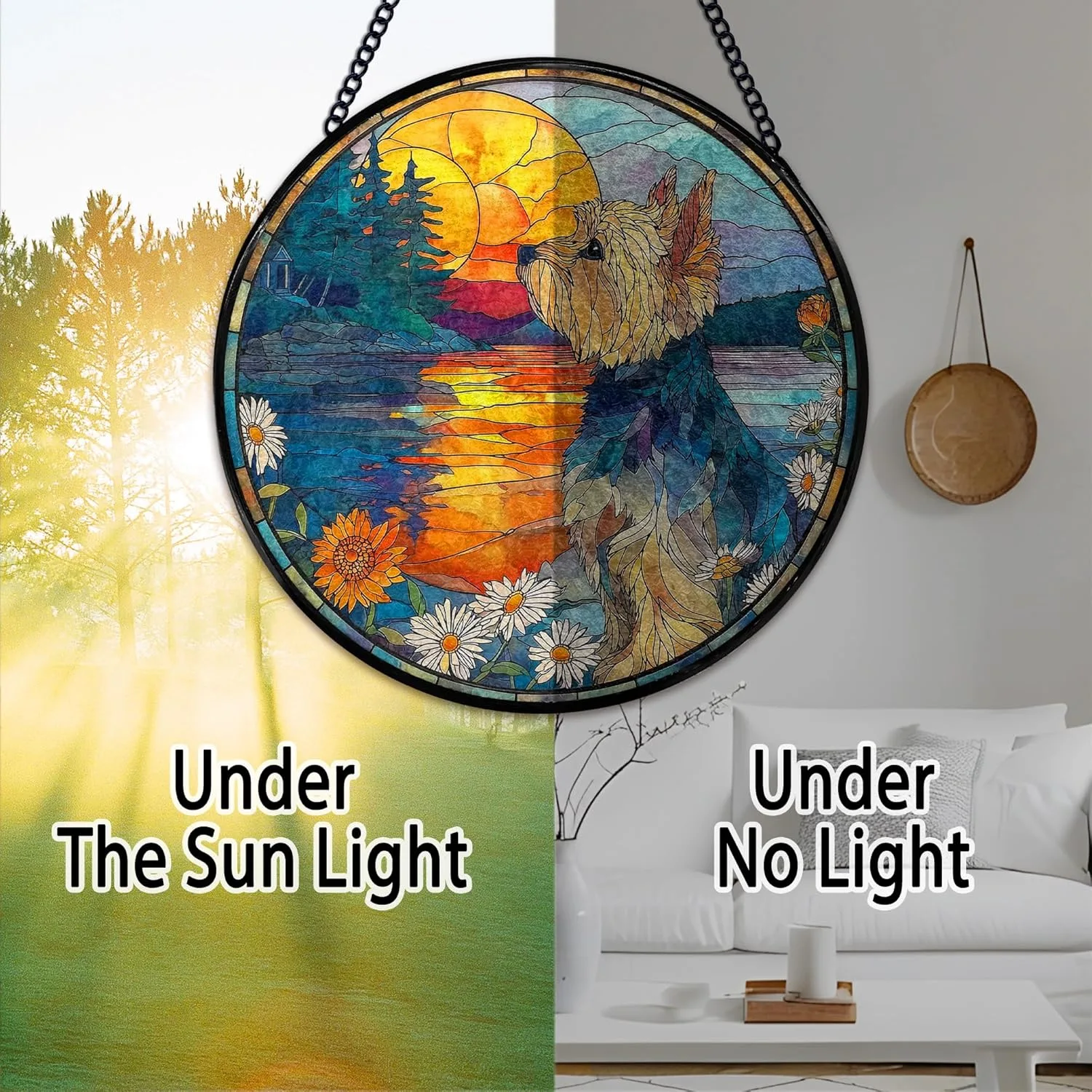 stained glass yorkshire flower 5