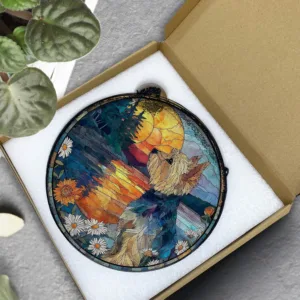 stained glass yorkshire flower 6