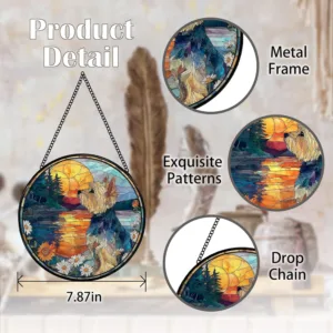 stained glass yorkshire flower 7