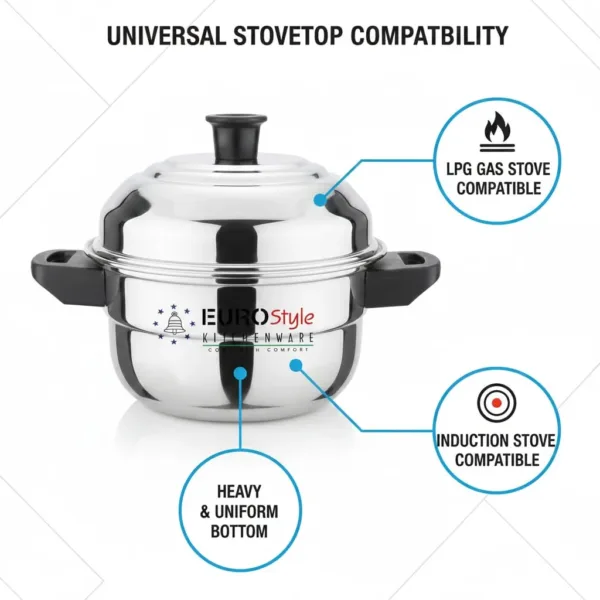 stainless steel idli steamer 6