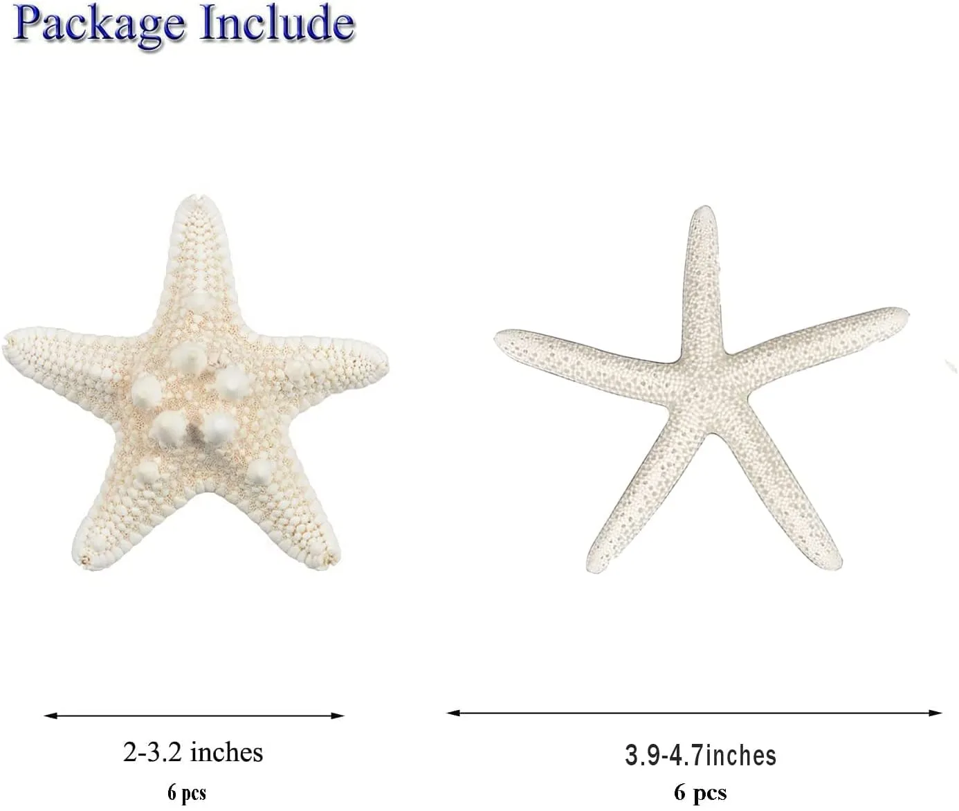 starfish decor white 2