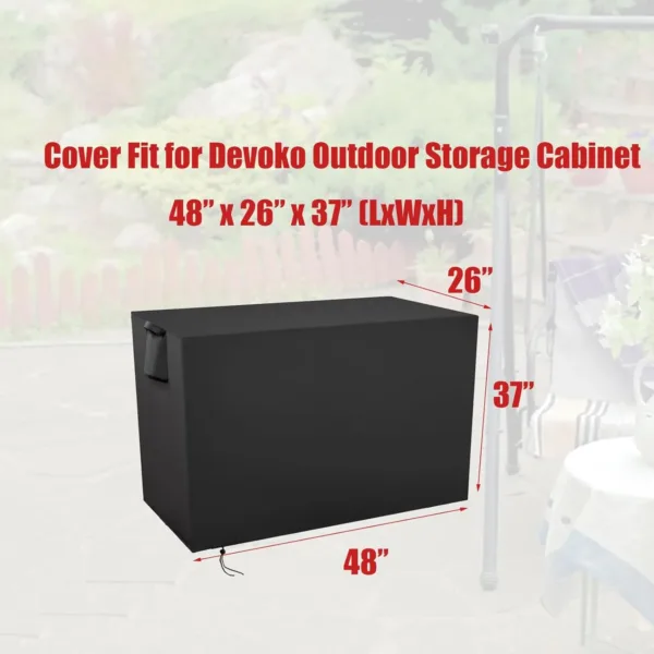 storage shed cover 2