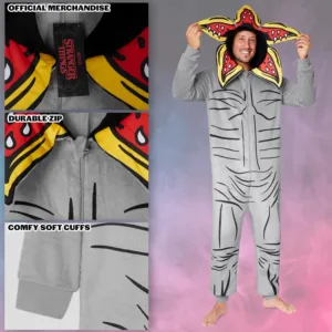 stranger things onesie mens 5