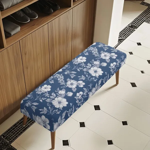 stretch dining bench cover 1