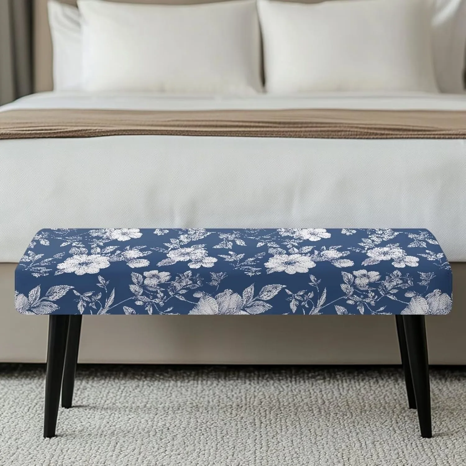 stretch dining bench cover 4