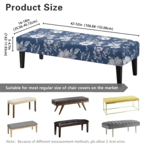 stretch dining bench cover 5