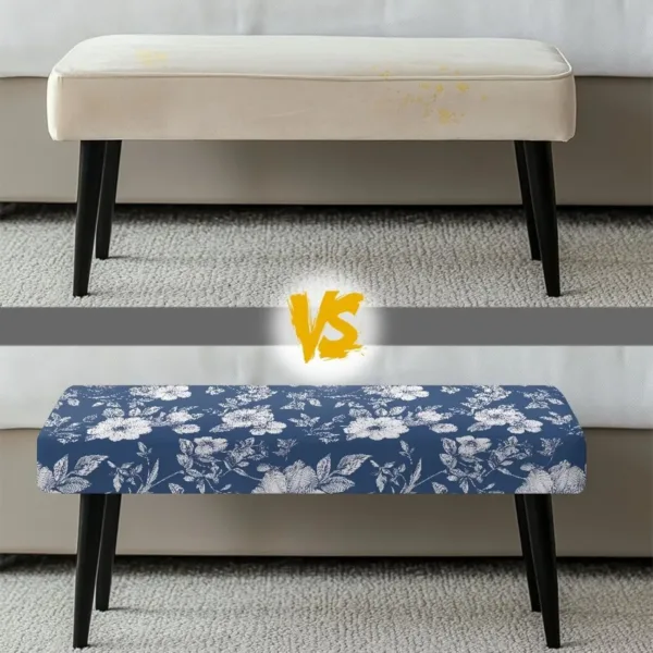stretch dining bench cover 6