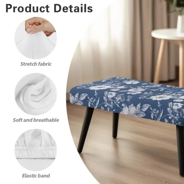 stretch dining bench cover 7