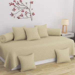 stripe glace cotton diwan 1