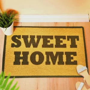 sweet home doormat heavy 1