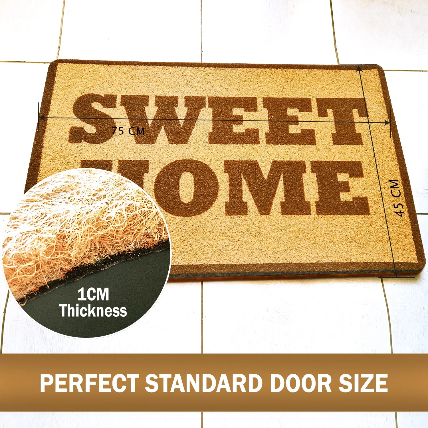 sweet home doormat heavy 3