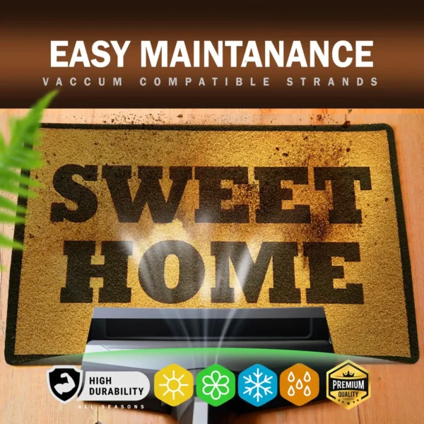 sweet home doormat heavy 5