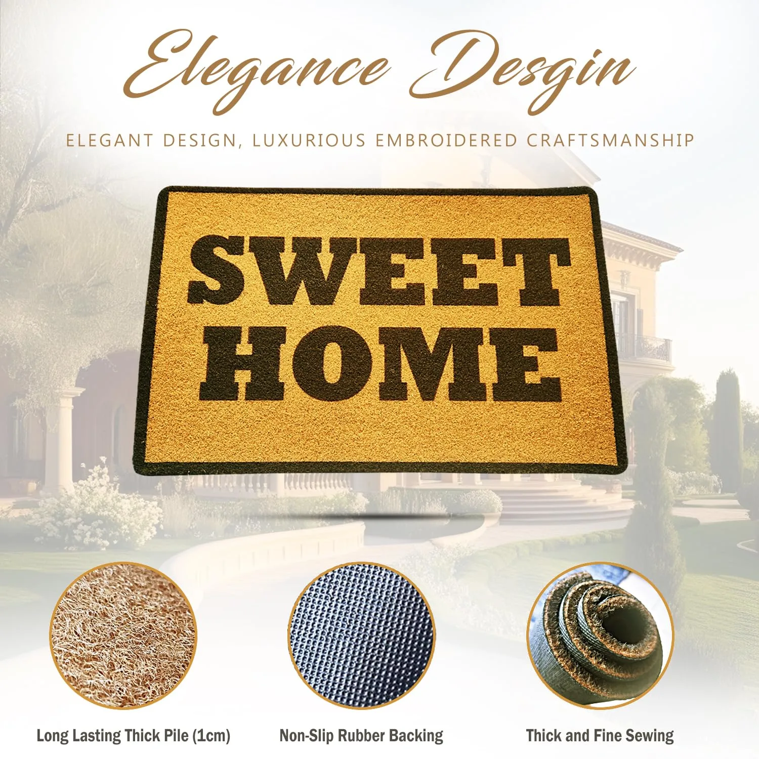 sweet home doormat heavy 6