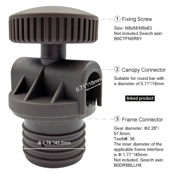 swing canopy connector 3