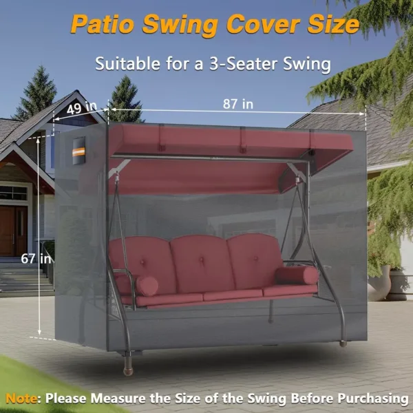 swing cover heavy duty 7