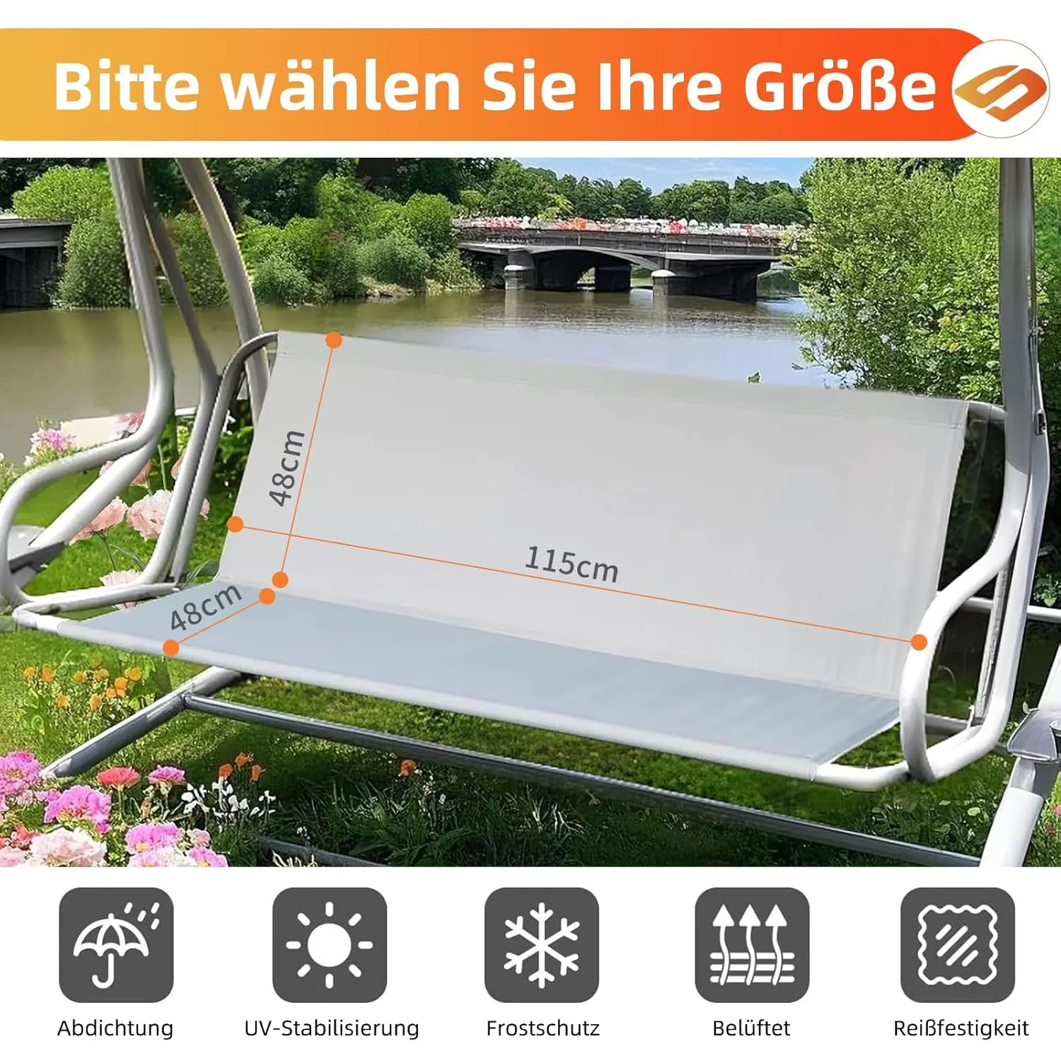 swing seat cover waterproof 2