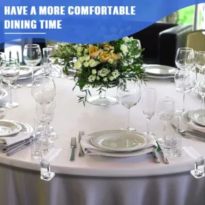 tablecloth clips clear 4