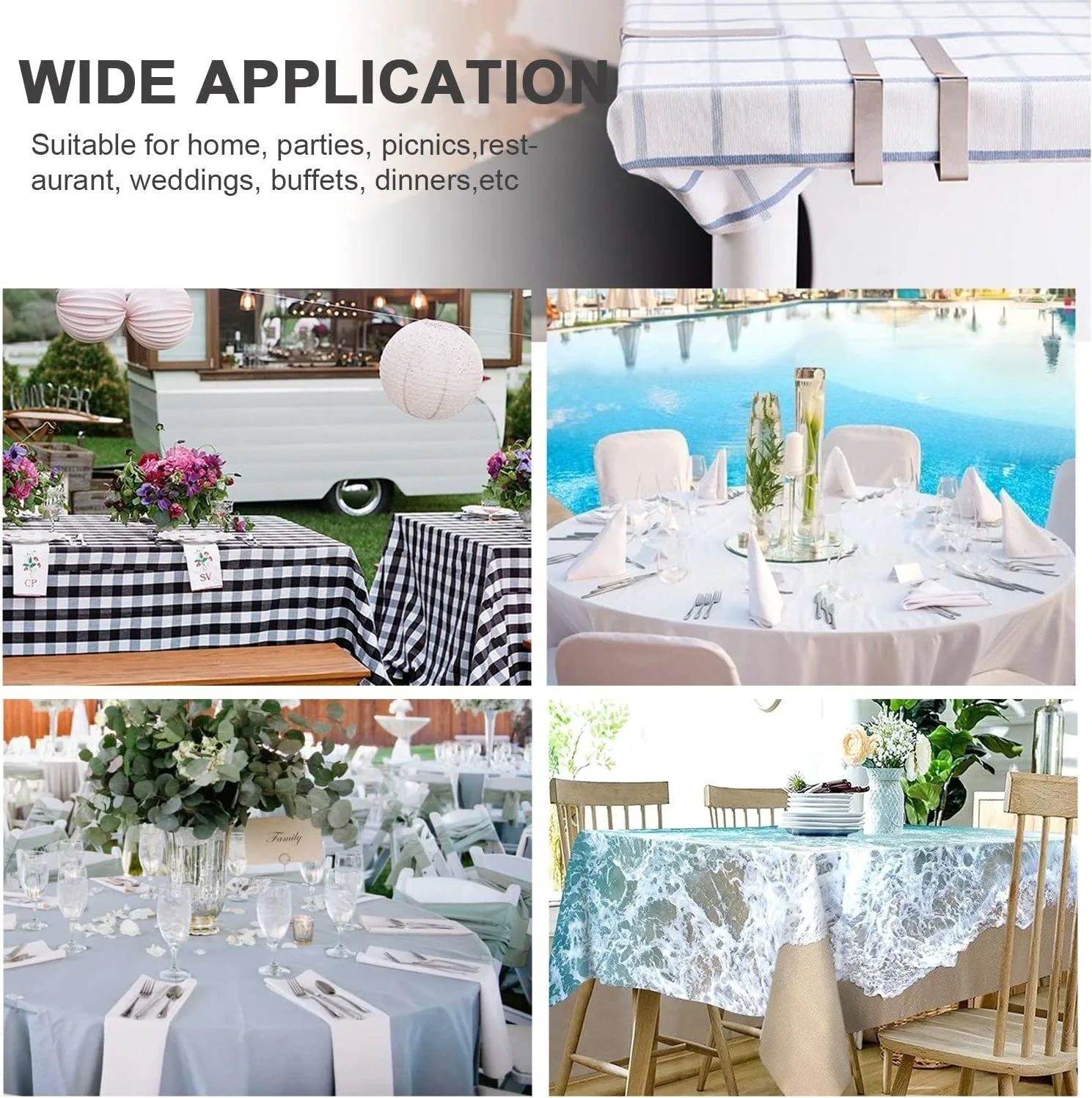 tablecloth clips large 6