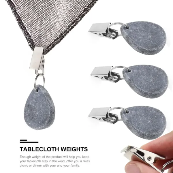 tablecloth weights heavy 6