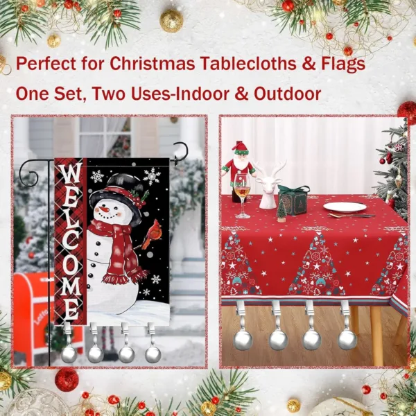 tablecloth weights stainless steel 2