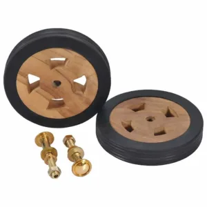 teak sunlounger wheels 1