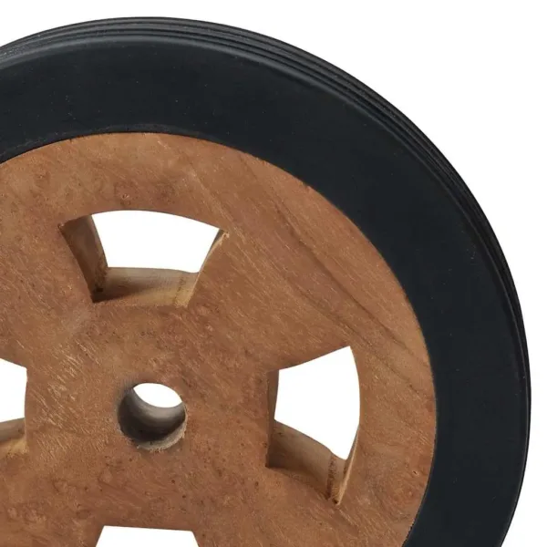 teak sunlounger wheels 3