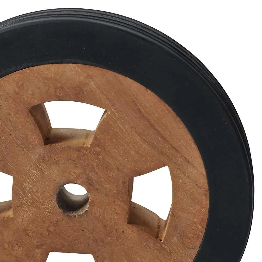 teak sunlounger wheels 3