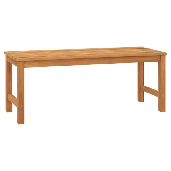 teak wood garden bench 1