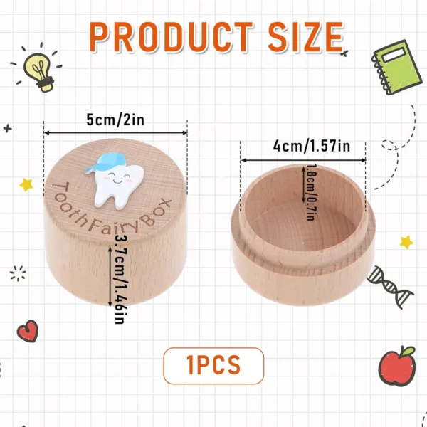 tooth fairy box wooden 3