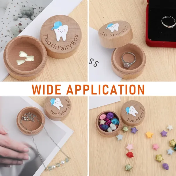 tooth fairy box wooden 5