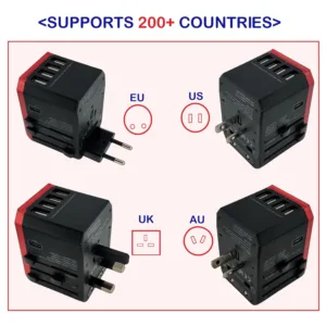 travel adapter universal 5