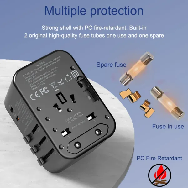travel adapter usb c 7