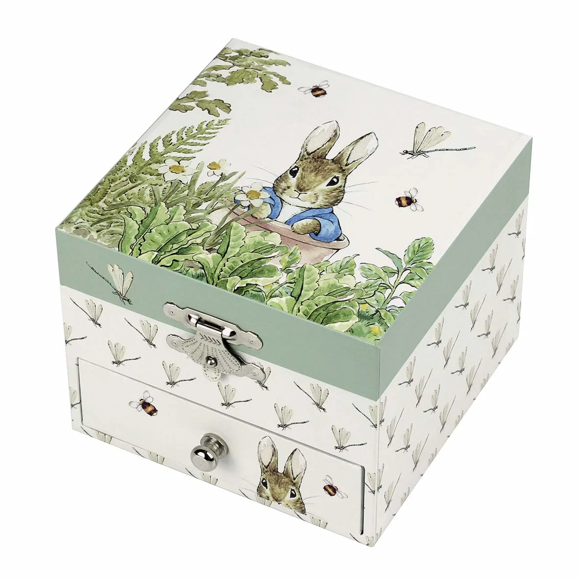 trousselier rabbit musical box 2