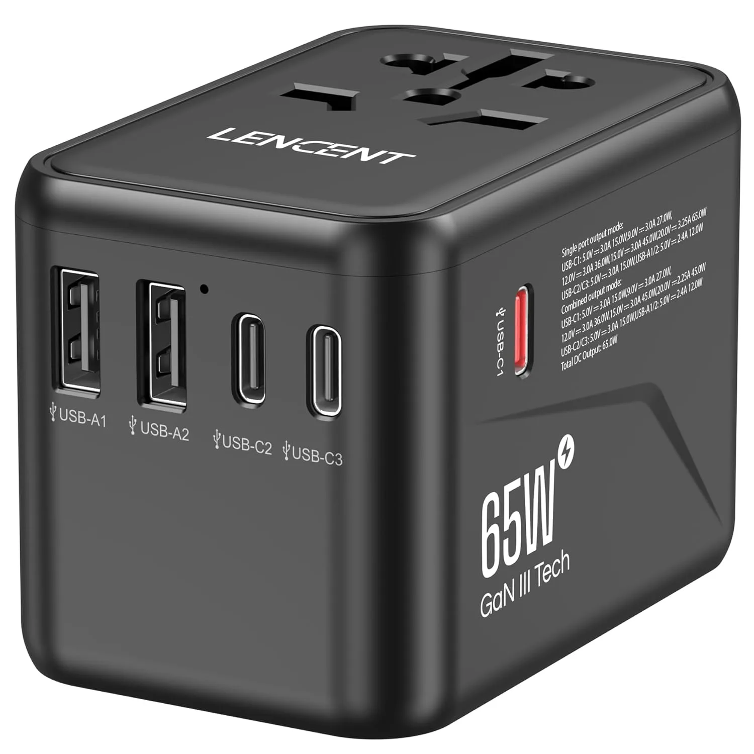 universal travel adapter charger 1