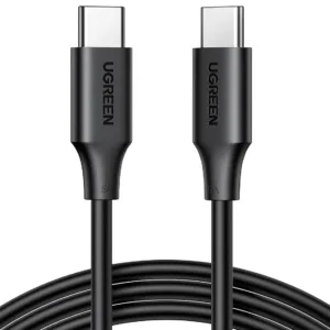This is a durable, 100W USB-C to USB-C charging cable with E-mark chips for safe and fast power delivery to devices like iPhones, Samsung Galaxy phones, MacBooks, iPads, and other USB-C compatible electronics.
