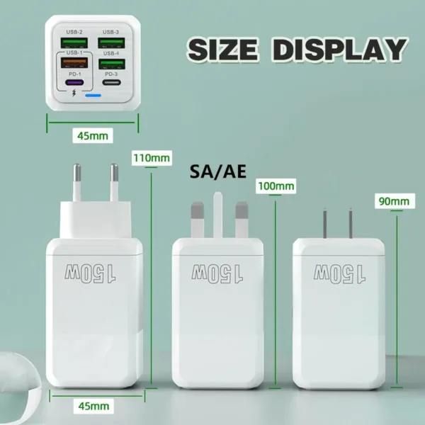 usb c charger 150w 7