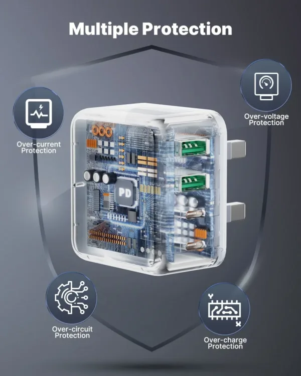 usb c charger 4 port 4