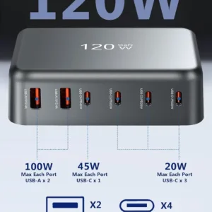 usb c charger station 3