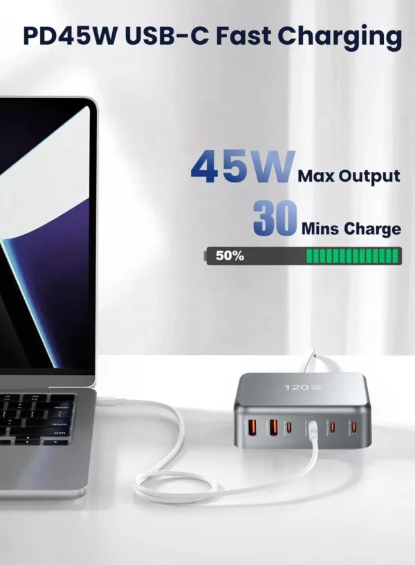 usb c charger station 5