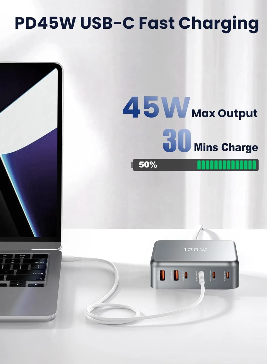 usb c charger station 5