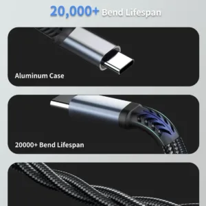 This is a 3-in-1 USB-C adapter that allows you to charge your USB-C devices while using either a USB-C or 3.5mm headphone jack for audio output.