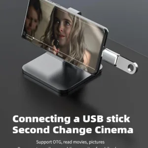 This 6-pack of USB C to USB adapters allows you to connect your iPhone 15, iPad, MacBook, and other devices with a Type-C port to USB accessories for fast data transmission and stable functionality.