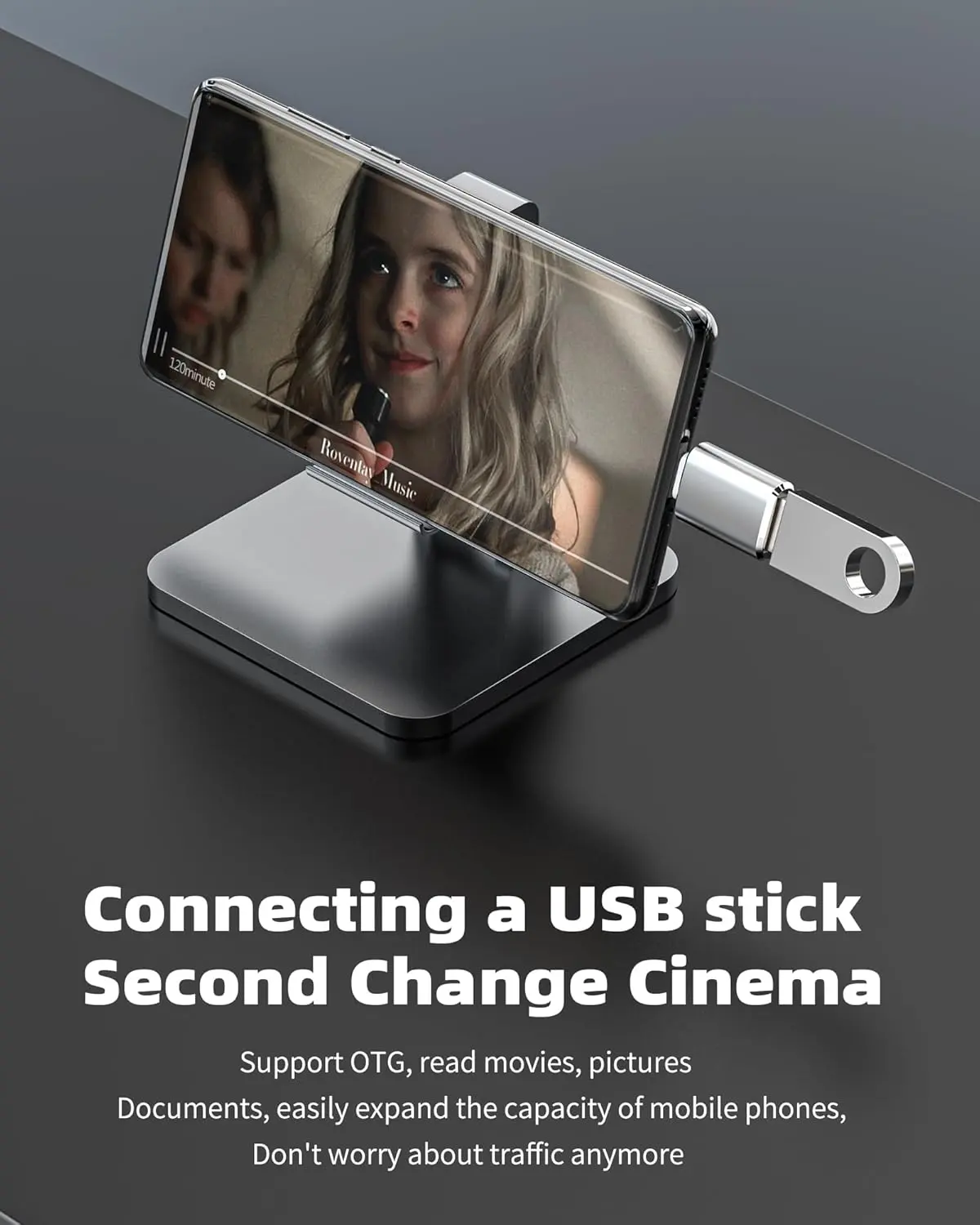 This 6-pack of USB C to USB adapters allows you to connect your iPhone 15, iPad, MacBook, and other devices with a Type-C port to USB accessories for fast data transmission and stable functionality.