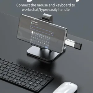 This 6-pack of USB C to USB adapters allows you to connect your iPhone 15, iPad, MacBook, and other devices with a Type-C port to USB accessories for fast data transmission and stable functionality.