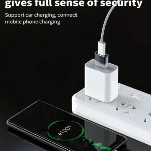 This 6-pack of USB C to USB adapters allows you to connect your iPhone 15, iPad, MacBook, and other devices with a Type-C port to USB accessories for fast data transmission and stable functionality.