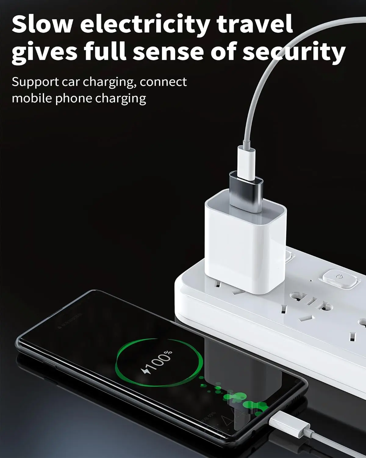 This 6-pack of USB C to USB adapters allows you to connect your iPhone 15, iPad, MacBook, and other devices with a Type-C port to USB accessories for fast data transmission and stable functionality.