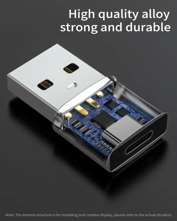 This 6-pack of USB C to USB adapters allows you to connect your iPhone 15, iPad, MacBook, and other devices with a Type-C port to USB accessories for fast data transmission and stable functionality.