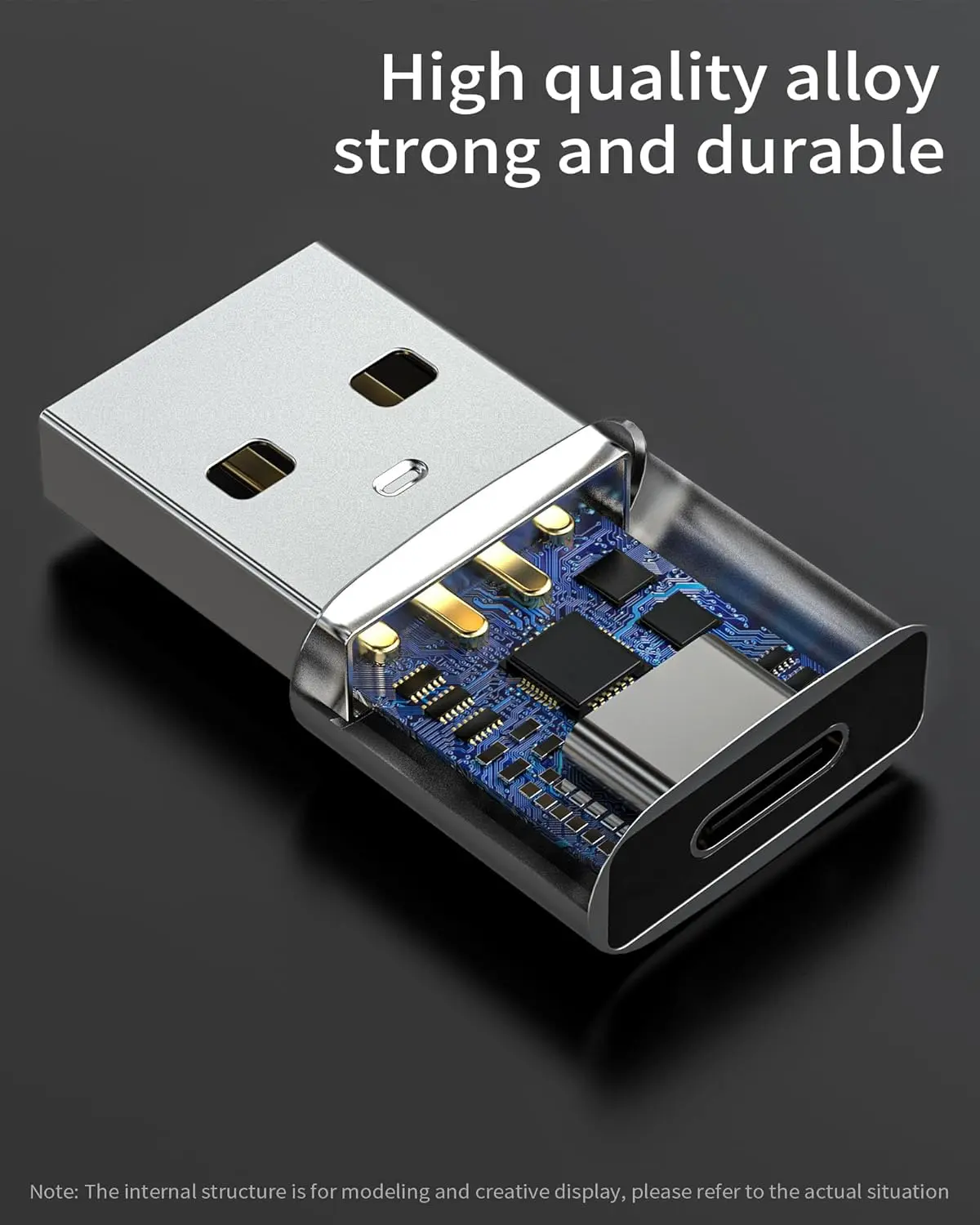 This 6-pack of USB C to USB adapters allows you to connect your iPhone 15, iPad, MacBook, and other devices with a Type-C port to USB accessories for fast data transmission and stable functionality.